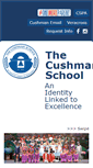 Mobile Screenshot of cushmanschool.org